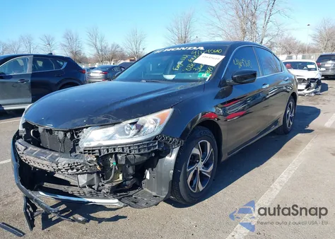 2016 Honda Accord Lx z USA, uszkodzony, nr VIN 1HGCR2F32GA150407